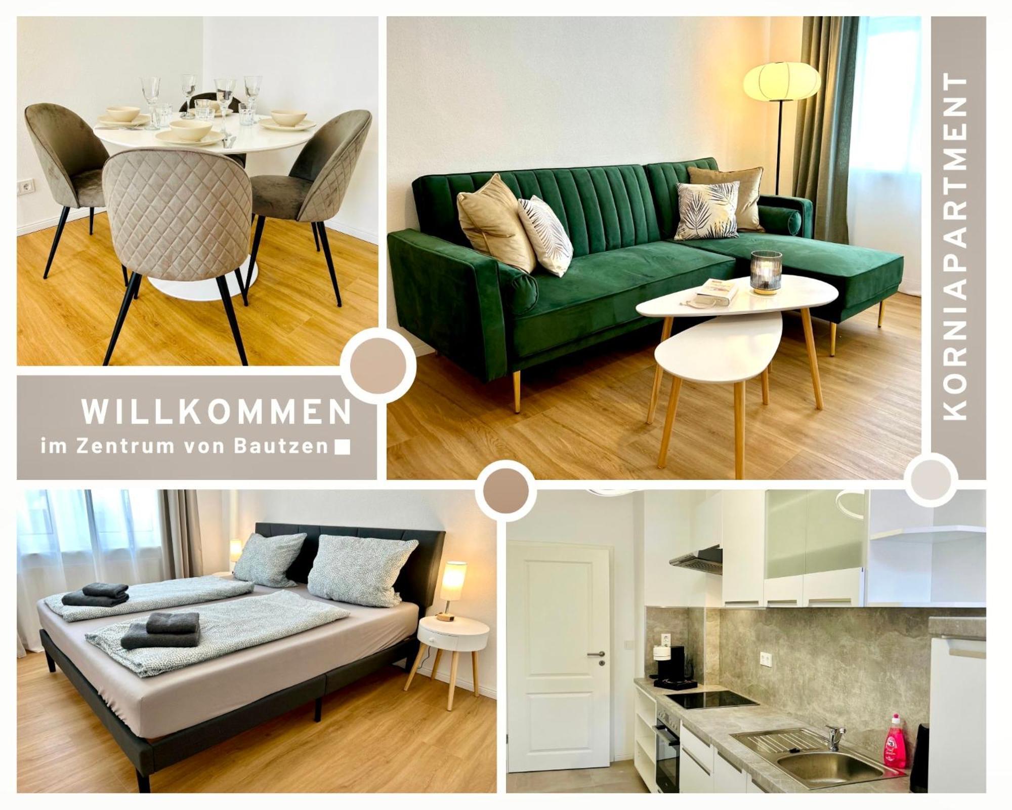 Korniapartment Zentrum 2 Schlafzimmer Stellplatz バウツェン エクステリア 写真